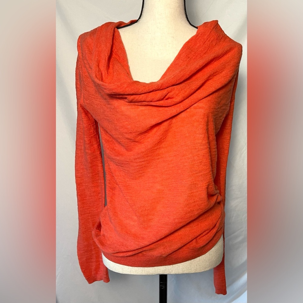 Anthropologie Angel Of The North NWT Cowl Neck Slouch Lightweight Knit Sweater S